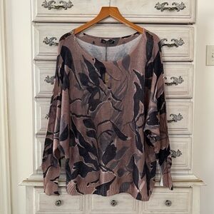 Made in Italy Abstract Knit Sweater